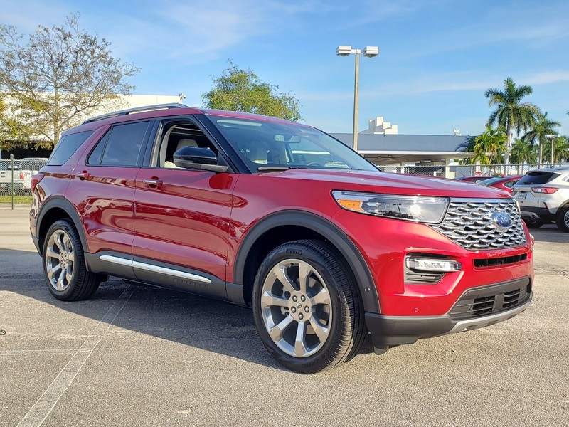 New 2020 FORD EXPLORER PLATINUM 4WD Four Wheel Drive Sport Utility