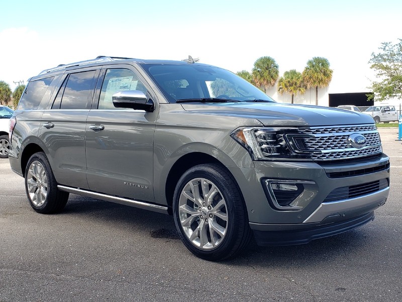 New 2019 FORD EXPEDITION PLATINUM 4X2 Rear Wheel Drive Sport Utility